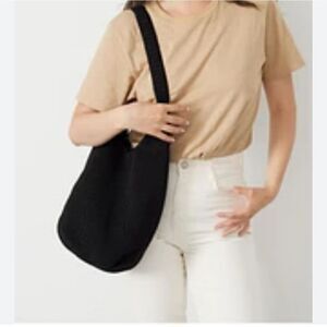 The Sak Black Shoulder Bag